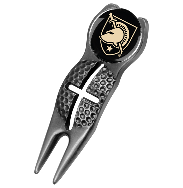 Crosshairs Divot Tool<br> w/ Logo'd Marker  - Black