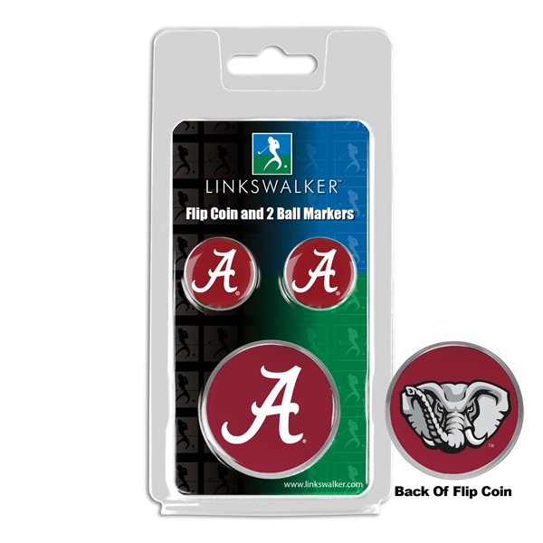 Team Flip Coin w/ <br> 2 Logo'd Ball Markers
