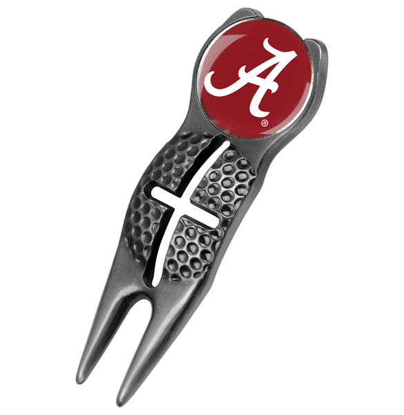 Crosshairs Divot Tool<br> w/ Logo'd Marker  - Black