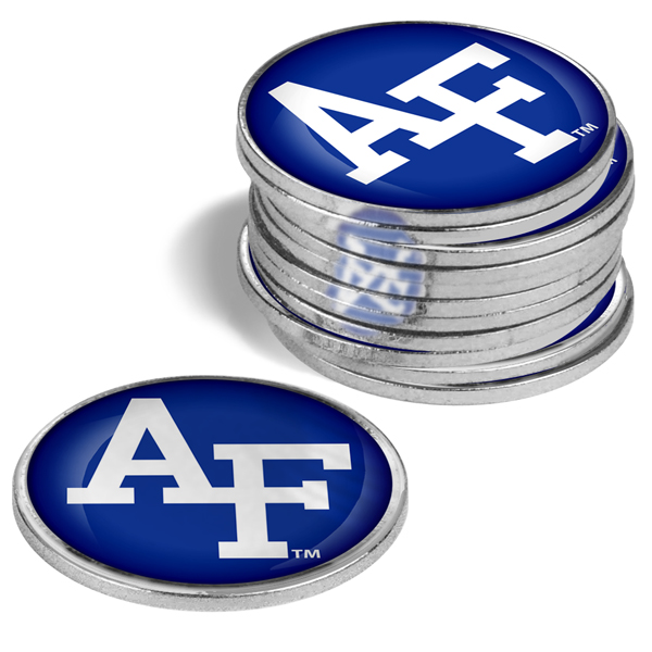 12 Team Logo'd<br>Metal Ball Markers