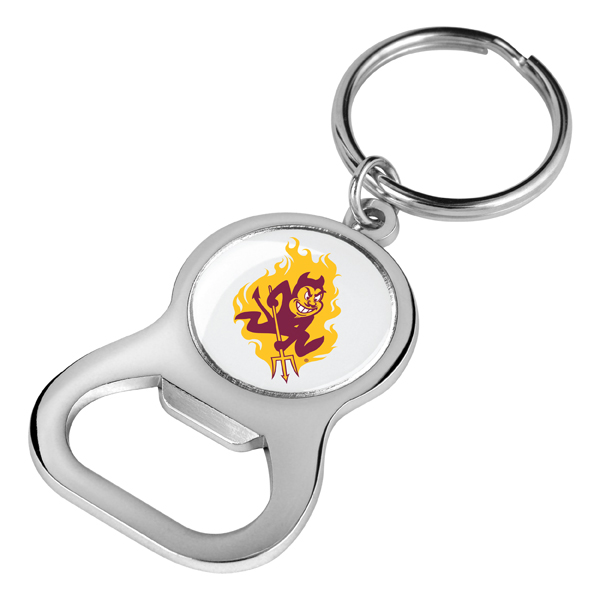 Logo'd  Bottle Opener <br>w/ Key Chain