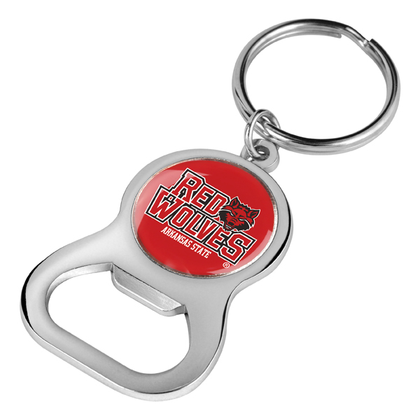 Logo'd  Bottle Opener <br>w/ Key Chain