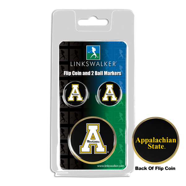 Team Flip Coin w/ <br> 2 Logo'd Ball Markers