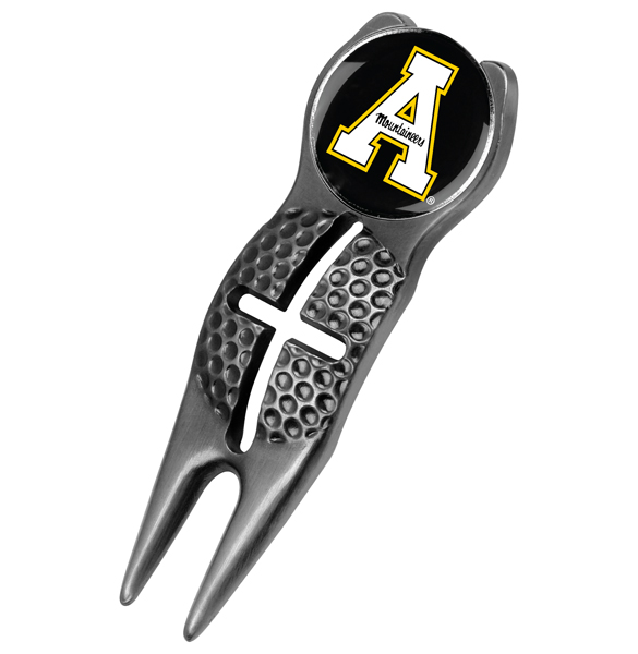 Crosshairs Divot Tool<br> w/ Logo'd Marker  - Black