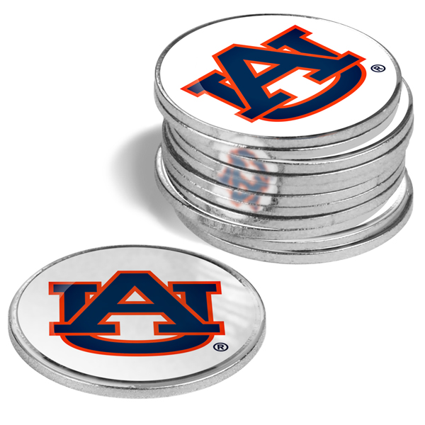 12 Team Logo'd<br>Metal Ball Markers