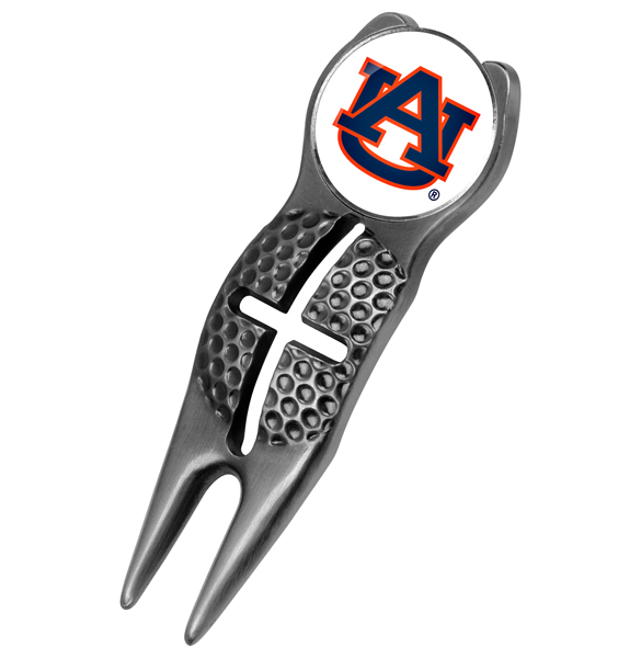 Crosshairs Divot Tool<br> w/ Logo'd Marker  - Black