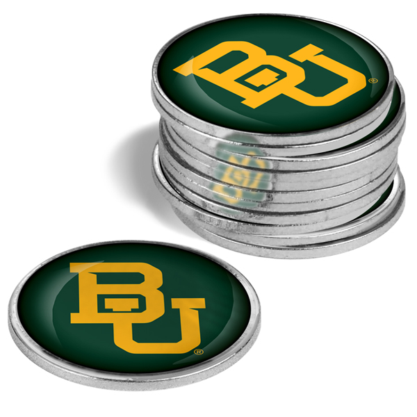 12 Team Logo'd<br>Metal Ball Markers
