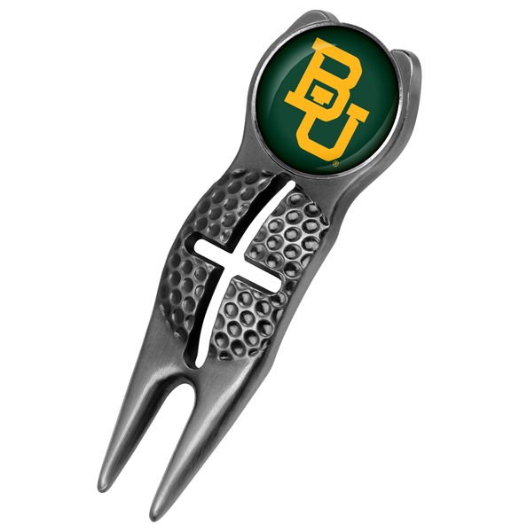 Crosshairs Divot Tool<br> w/ Logo'd Marker  - Black