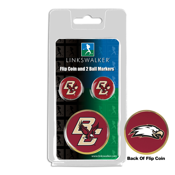 Team Flip Coin w/ <br> 2 Logo'd Ball Markers