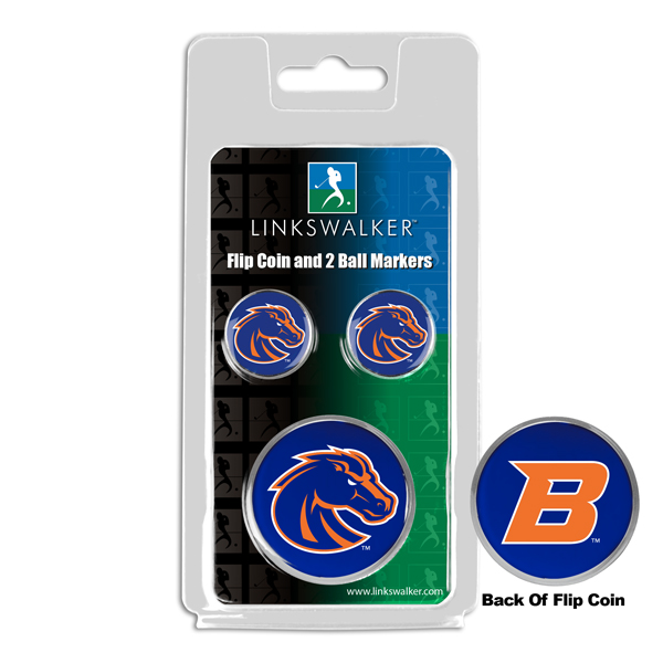 Team Flip Coin w/ <br> 2 Logo'd Ball Markers