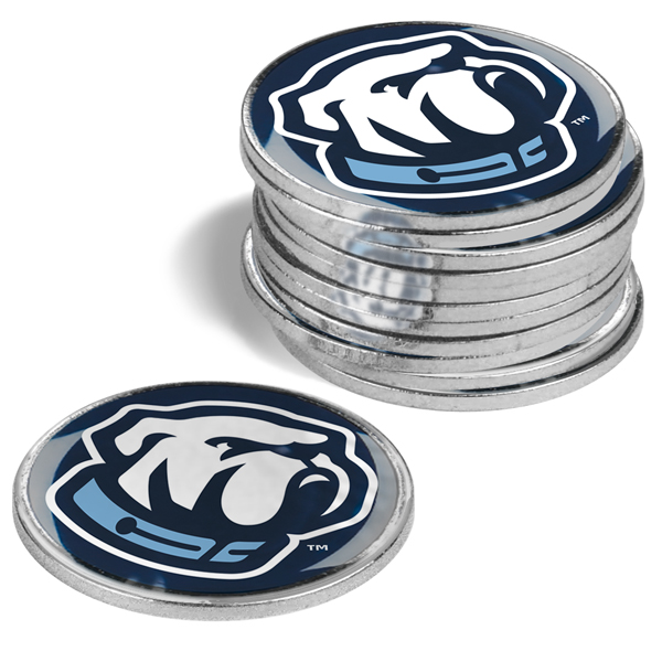 12 Team Logo'd<br>Metal Ball Markers