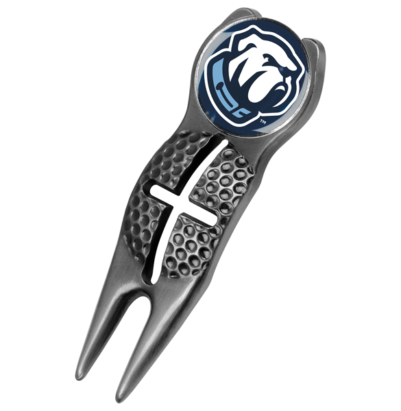 Crosshairs Divot Tool<br> w/ Logo'd Marker  - Black