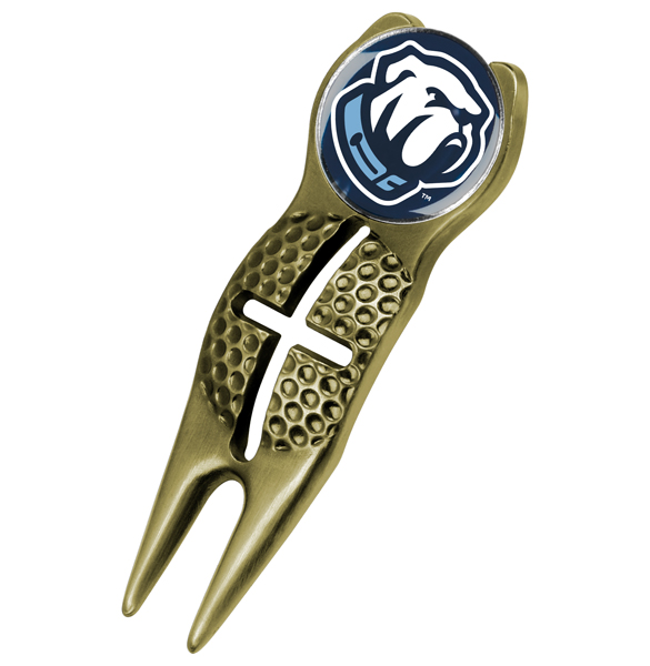 Crosshairs Divot Tool<br> w/ Logo'd Marker  - Gold