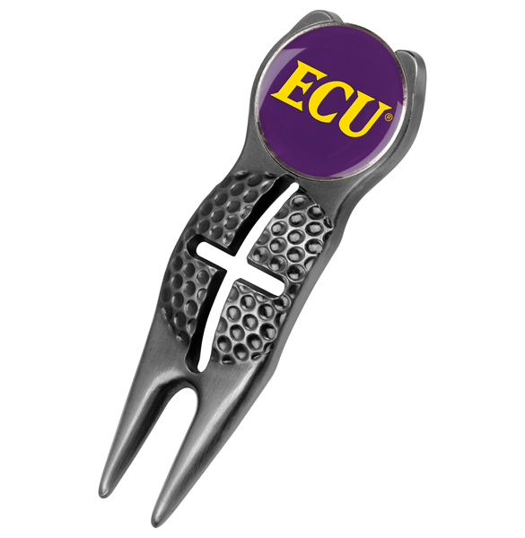 Crosshairs Divot Tool<br> w/ Logo'd Marker  - Black