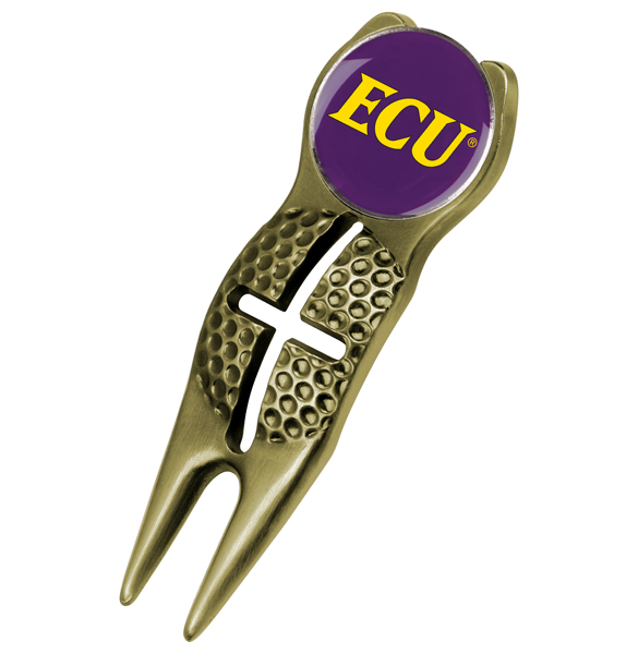 Crosshairs Divot Tool<br> w/ Logo'd Marker  - Gold