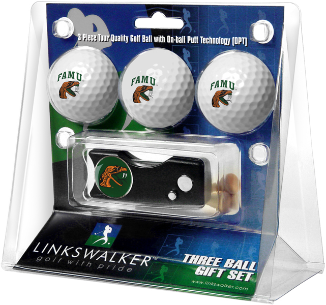 3 ProVictory Golf Balls w/<br>Spring Action Divot Tool
