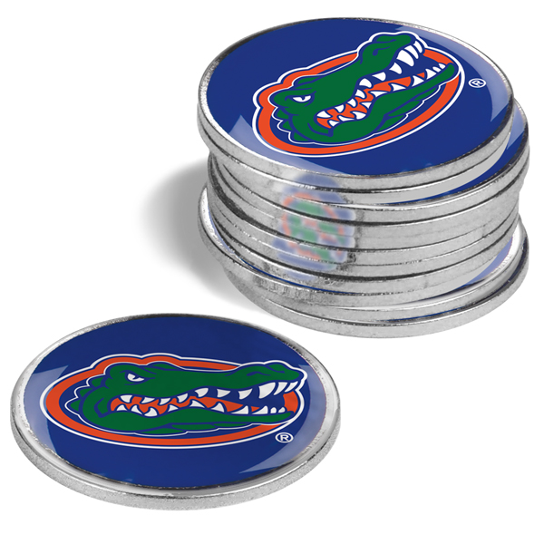 12 Team Logo'd<br>Metal Ball Markers