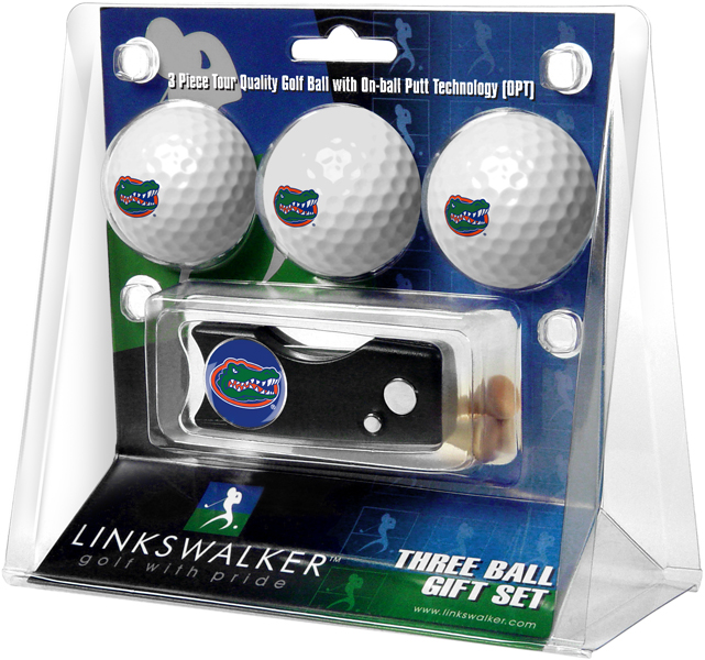 3 ProVictory Golf Balls w/<br>Spring Action Divot Tool