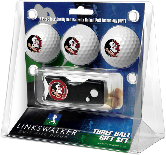 3 ProVictory Golf Balls w/<br>Spring Action Divot Tool