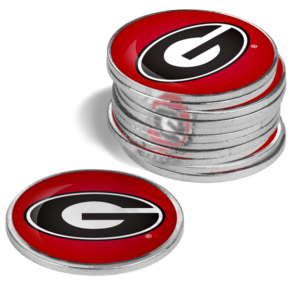 12 Team Logo'd<br>Metal Ball Markers
