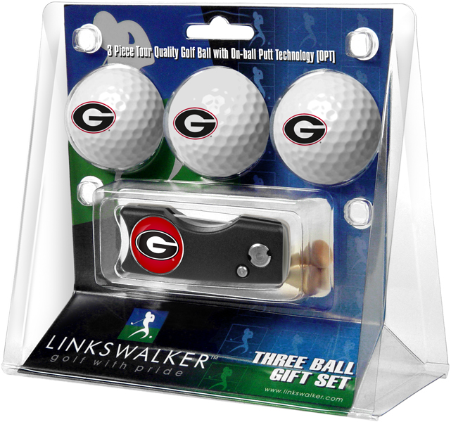 3 ProVictory Golf Balls w/<br>Spring Action Divot Tool