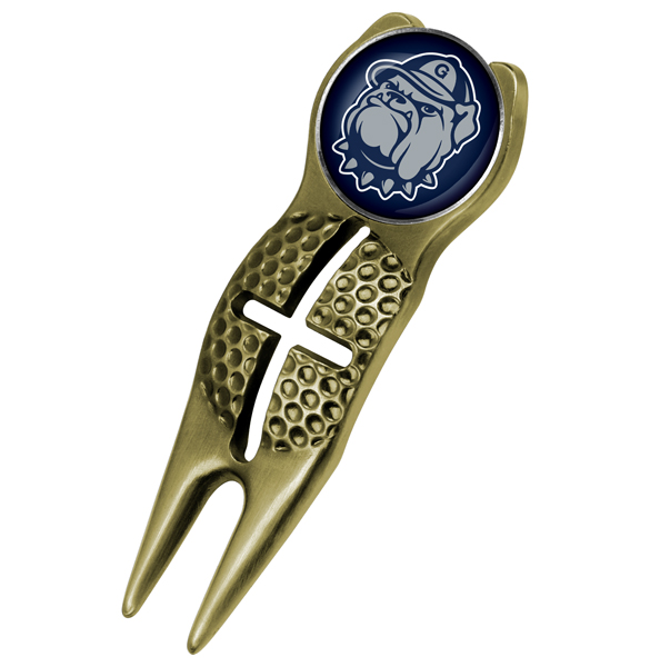 Crosshairs Divot Tool<br> w/ Logo'd Marker  - Gold