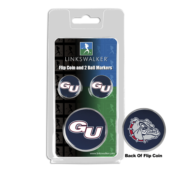 Team Flip Coin w/ <br> 2 Logo'd Ball Markers