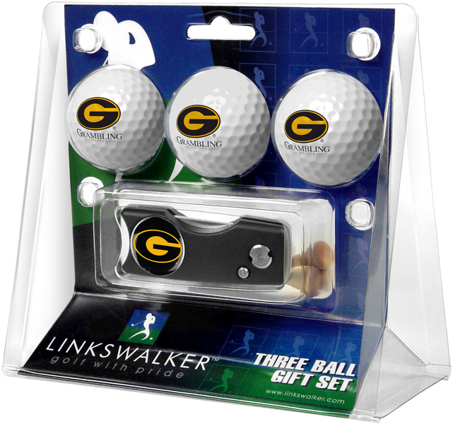 3 ProVictory Golf Balls w/<br>Spring Action Divot Tool