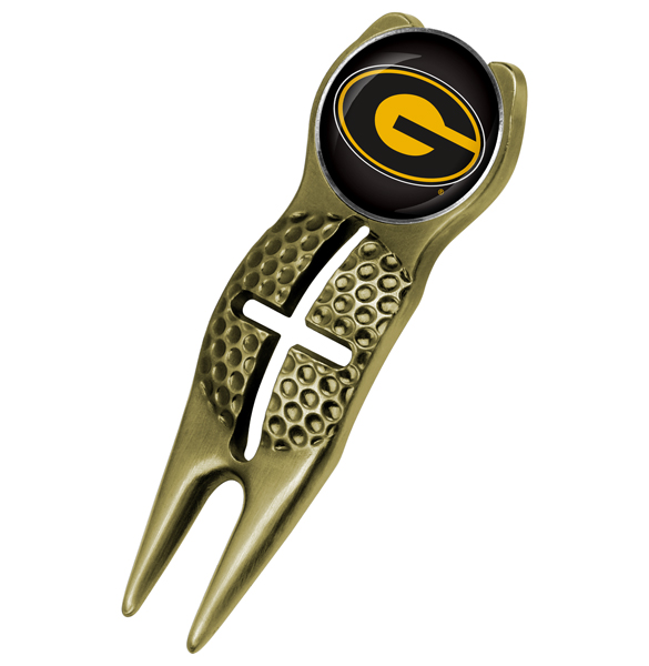 Crosshairs Divot Tool<br> w/ Logo'd Marker  - Gold