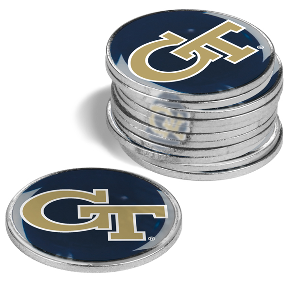 12 Team Logo'd<br>Metal Ball Markers