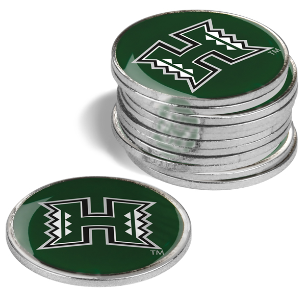 12 Team Logo'd<br>Metal Ball Markers