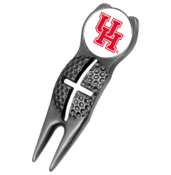 Crosshairs Divot Tool<br> w/ Logo'd Marker  - Black