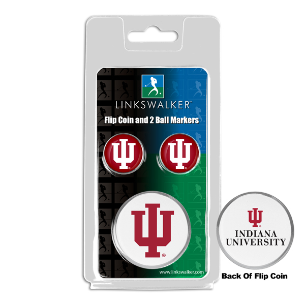 Team Flip Coin w/ <br> 2 Logo'd Ball Markers
