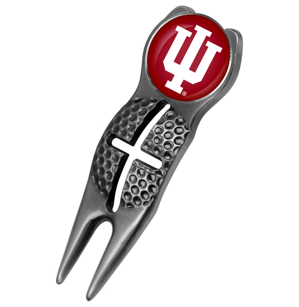 Crosshairs Divot Tool<br> w/ Logo'd Marker  - Black