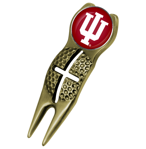 Crosshairs Divot Tool<br> w/ Logo'd Marker  - Gold
