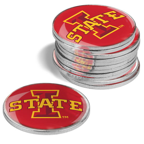 12 Team Logo'd<br>Metal Ball Markers
