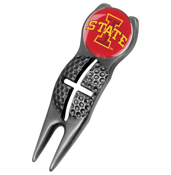 Crosshairs Divot Tool<br> w/ Logo'd Marker  - Black