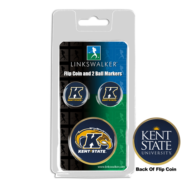 Team Flip Coin w/ <br> 2 Logo'd Ball Markers