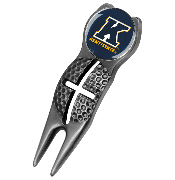 Crosshairs Divot Tool<br> w/ Logo'd Marker  - Black
