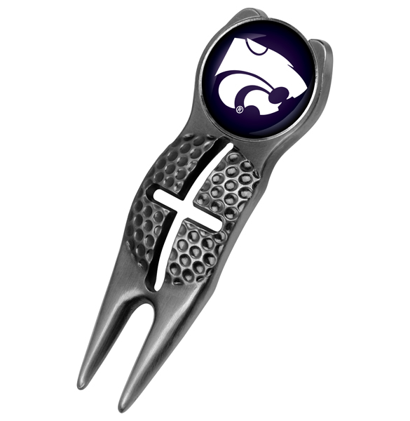 Crosshairs Divot Tool<br> w/ Logo'd Marker  - Black