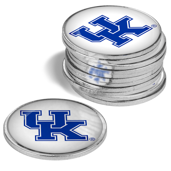 12 Team Logo'd<br>Metal Ball Markers