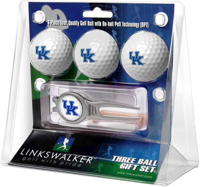 3 ProVictory Golf Balls w/<br>Standard Kool Tool