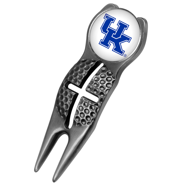 Crosshairs Divot Tool<br> w/ Logo'd Marker  - Black