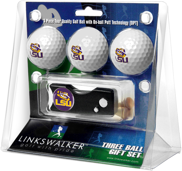 3 ProVictory Golf Balls w/<br>Spring Action Divot Tool