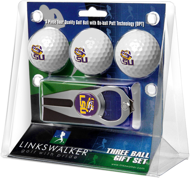 3 ProVictory Golf Balls w/<br>Hat Trick Divot Tool