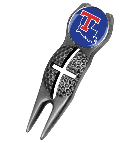 Crosshairs Divot Tool<br> w/ Logo'd Marker  - Black