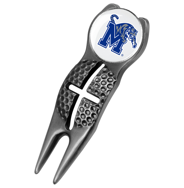 Crosshairs Divot Tool<br> w/ Logo'd Marker  - Black