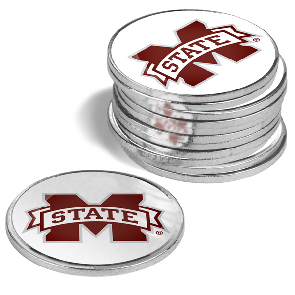 12 Team Logo'd<br>Metal Ball Markers
