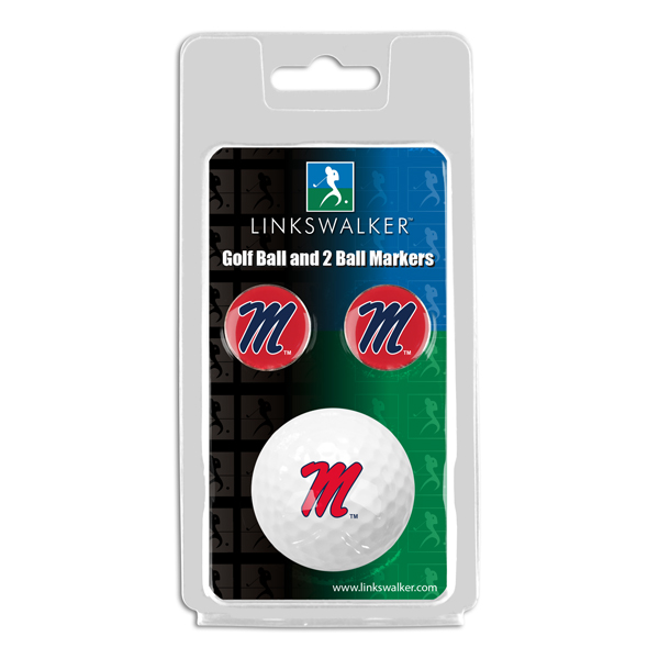 ProVictory OPT Golf Ball & 2 Logo'd Ball Marker
