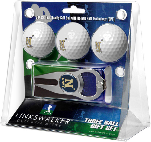 3 ProVictory Golf Balls w/<br>Hat Trick Divot Tool
